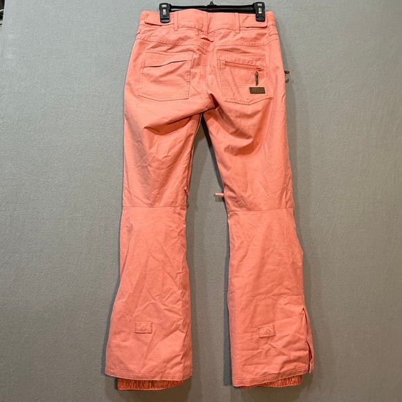 Roxy Backyard Snowboard Ski Pants‎ Coral Women Size S - Picture 14 of 15